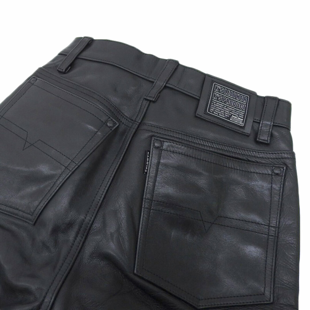 KADOYA - 美品 カドヤ kadoya 黒タグ K's leather レザー パンツ KADOYA - 美品 カドヤ kadoya 黒タグ K's leather レザー パンツ