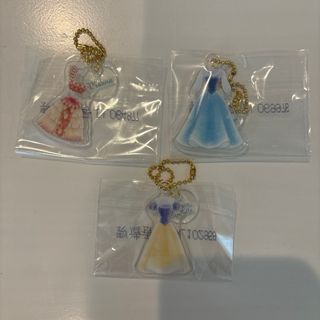 アリエル(アリエル)の一番くじ ディズニープリンセス コスチュームチャーム アリエル 白雪姫 モアナ(キャラクターグッズ)