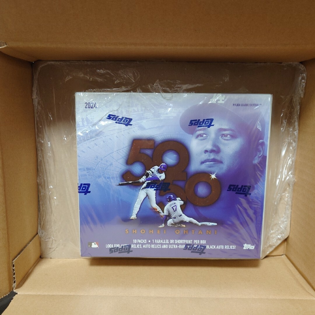 Topps - tops 大谷翔平 2024 50/50box 未開封の通販 by 小春日和 Topps - tops 大谷翔平 2024 50/50box 未開封の通販 by 小春日和