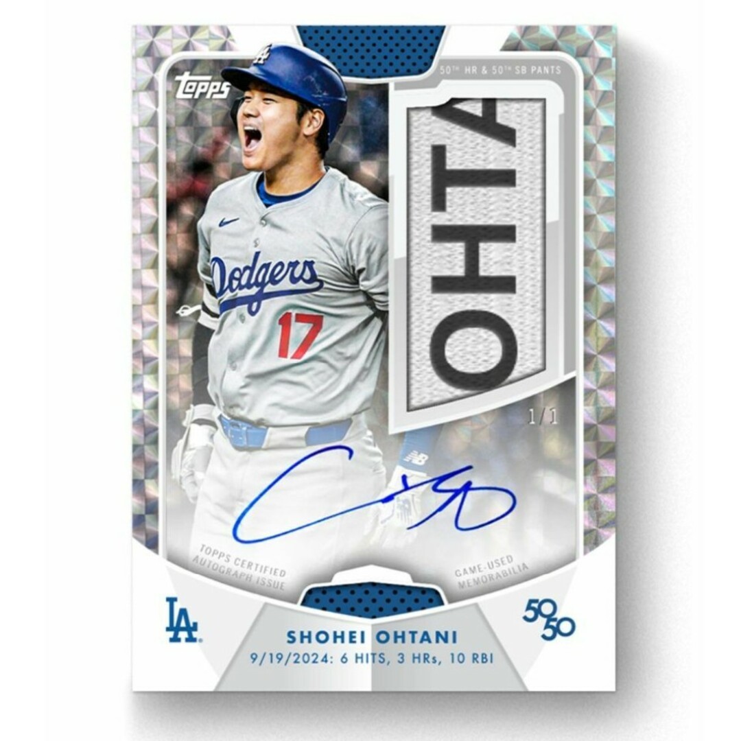 Topps - tops 大谷翔平 2024 50/50box 未開封の通販 by 小春日和 Topps - tops 大谷翔平 2024 50/50box 未開封の通販 by 小春日和