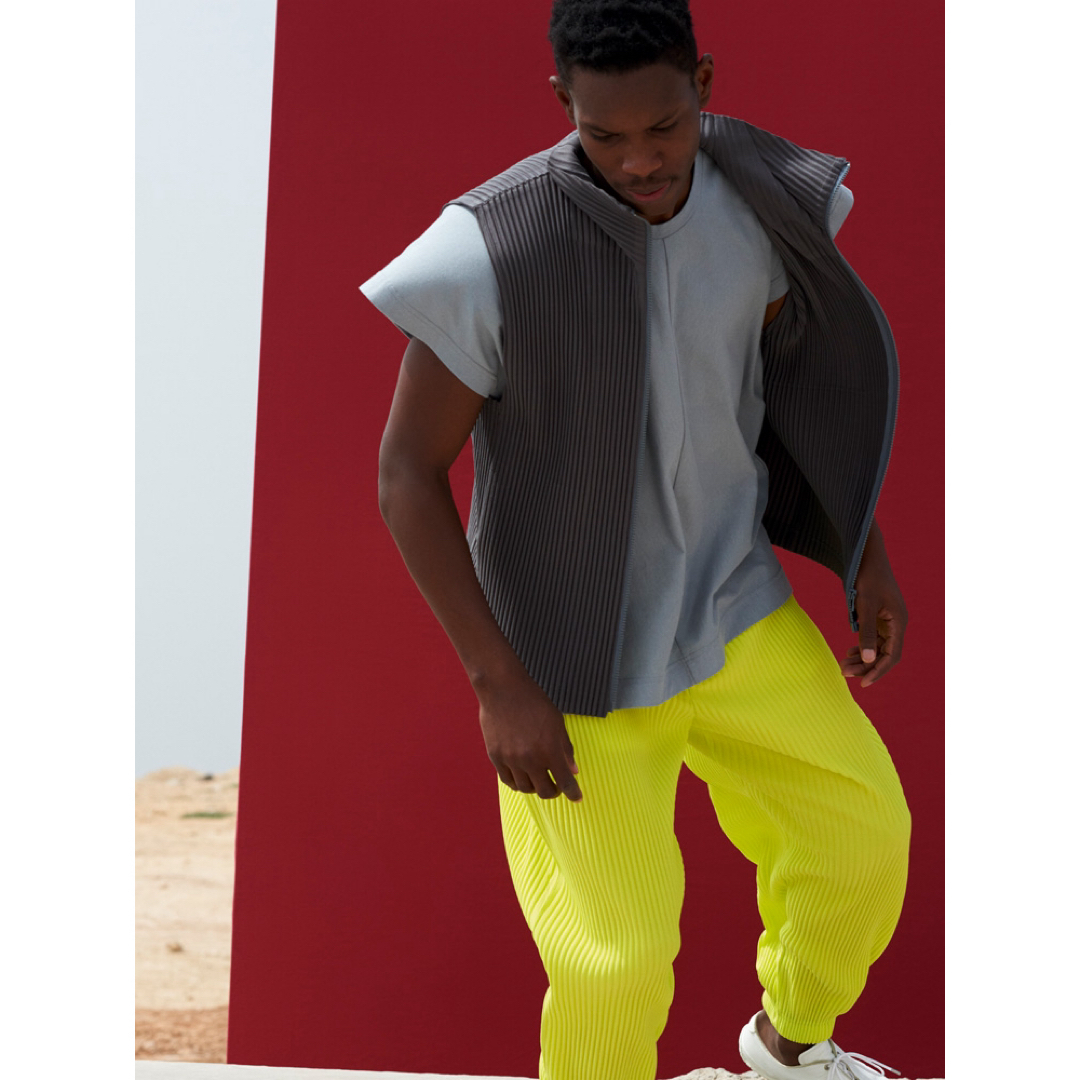 ISSEY MIYAKE - オムプリッセイッセイミヤケ ジョガーパンツ ISSEY MIYAKE - オムプリッセイッセイミヤケ ジョガーパンツ
