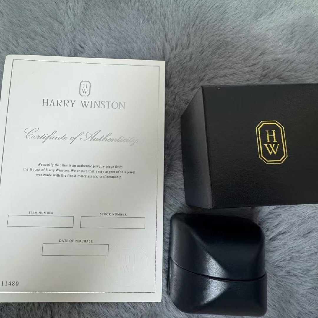 HARRY WINSTON ハリーウィンストン リングケース ブラック HARRY WINSTON ハリーウィンストン リングケース ブラック