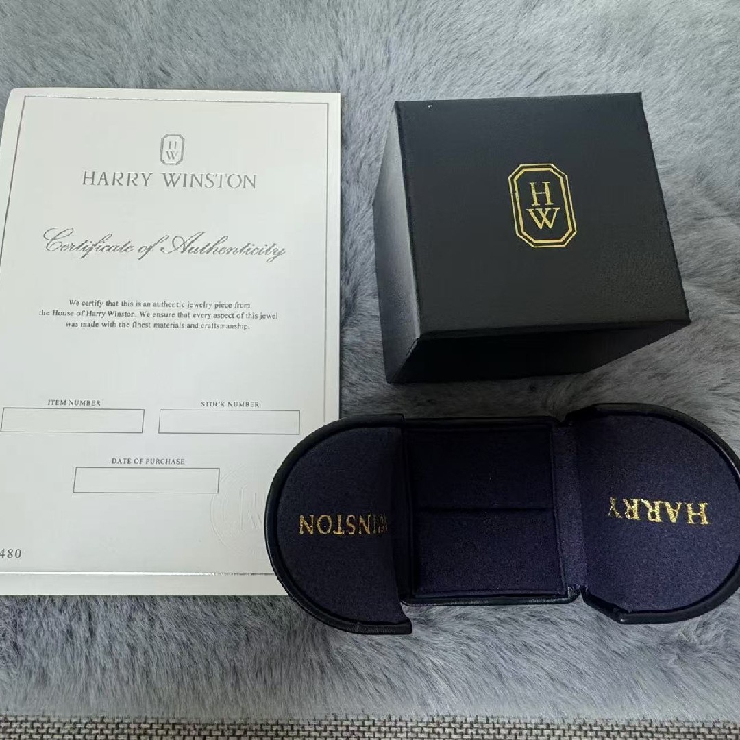 HARRY WINSTON ハリーウィンストン リングケース ブラック HARRY WINSTON ハリーウィンストン リングケース ブラック