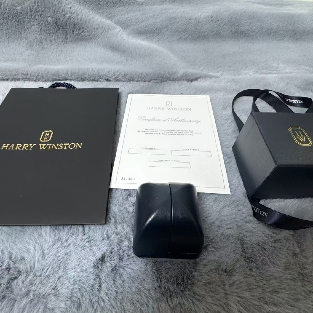 HARRY WINSTON ハリーウィンストン リングケース ブラック HARRY WINSTON ハリーウィンストン リングケース ブラック
