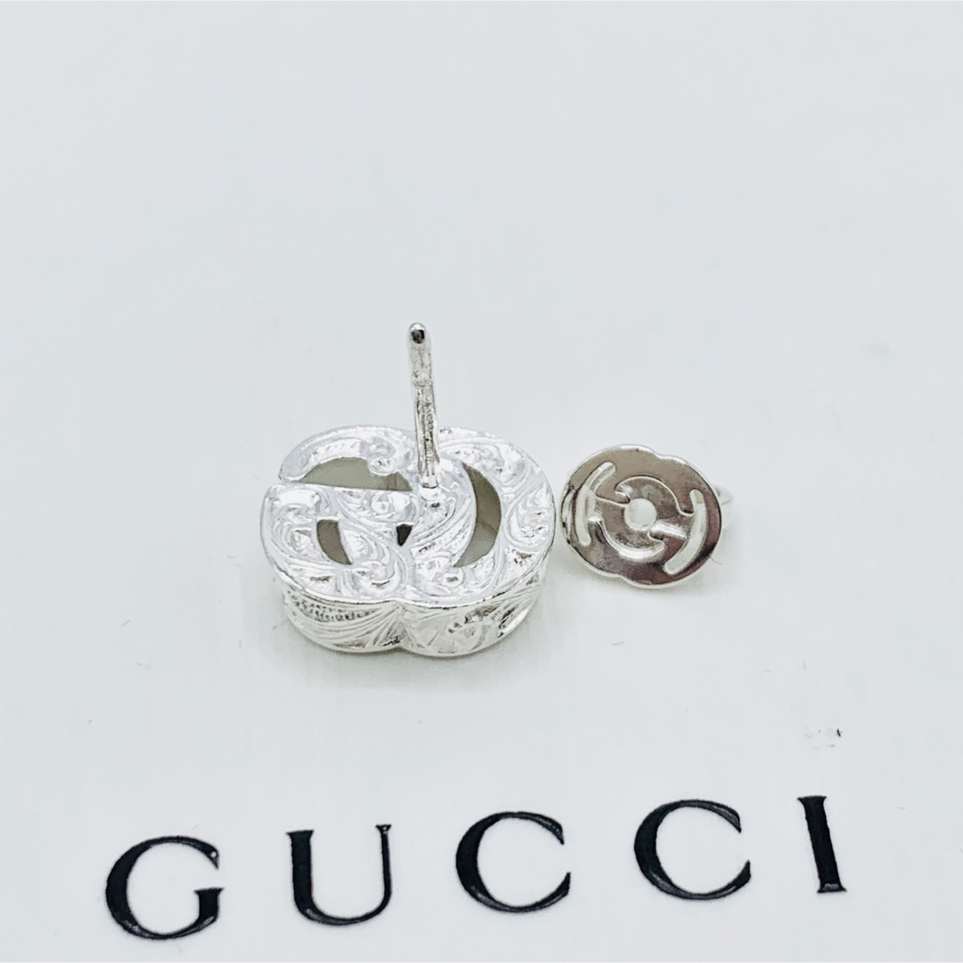 超美品/超希少】グッチ ピアス 片耳 インターロッキング 超美品/超希少】グッチ ピアス 片耳 インターロッキング