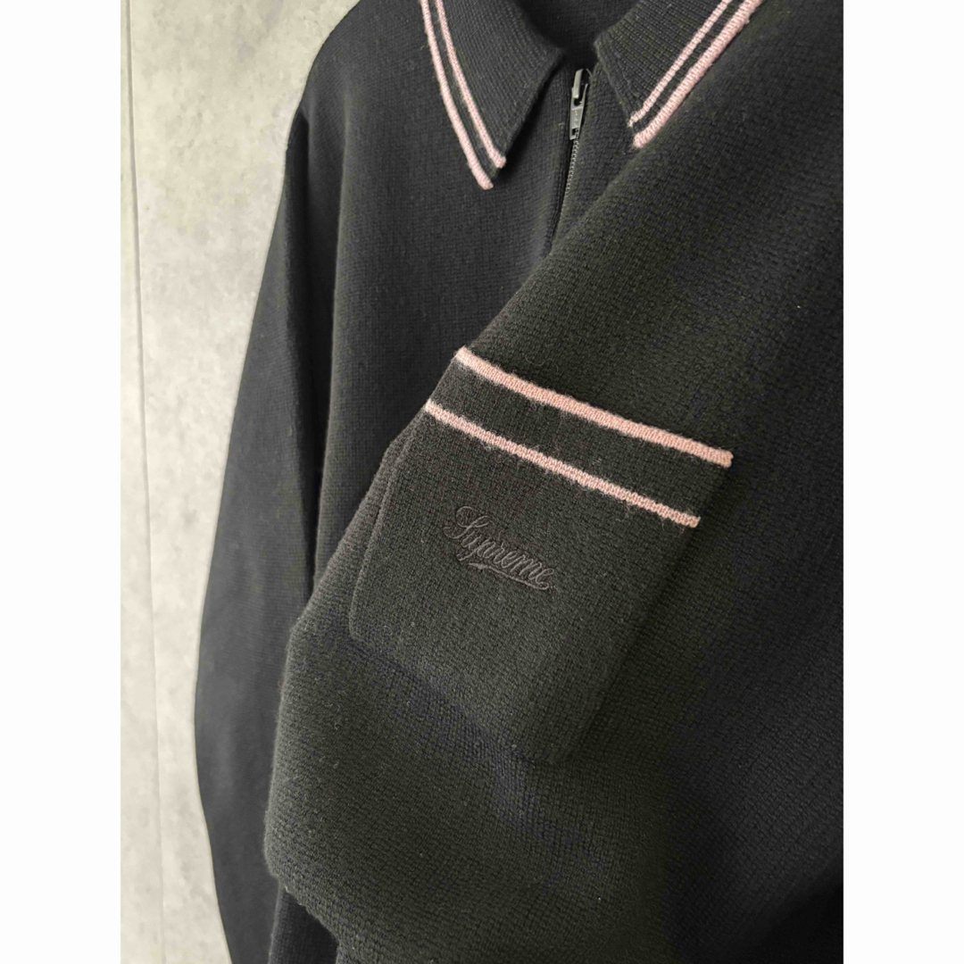 Supreme - シュプリーム SUPREME ジップアップポロニット Supreme - シュプリーム SUPREME ジップアップポロニット
