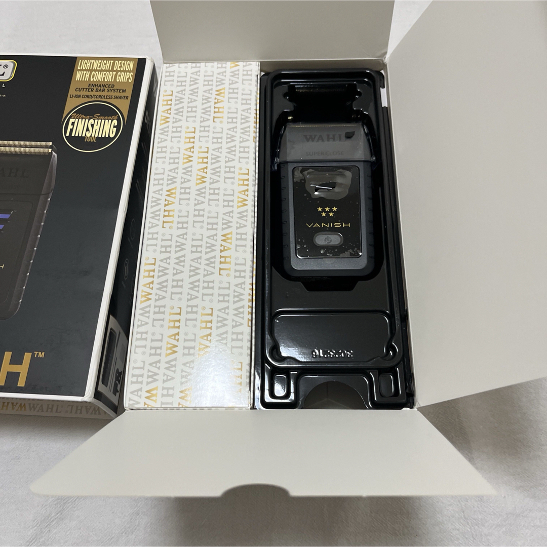 未使用品 wahl シェーバー 5starシリーズのvanish メンズシェーバー 未使用品 wahl シェーバー 5starシリーズのvanish メンズシェーバー