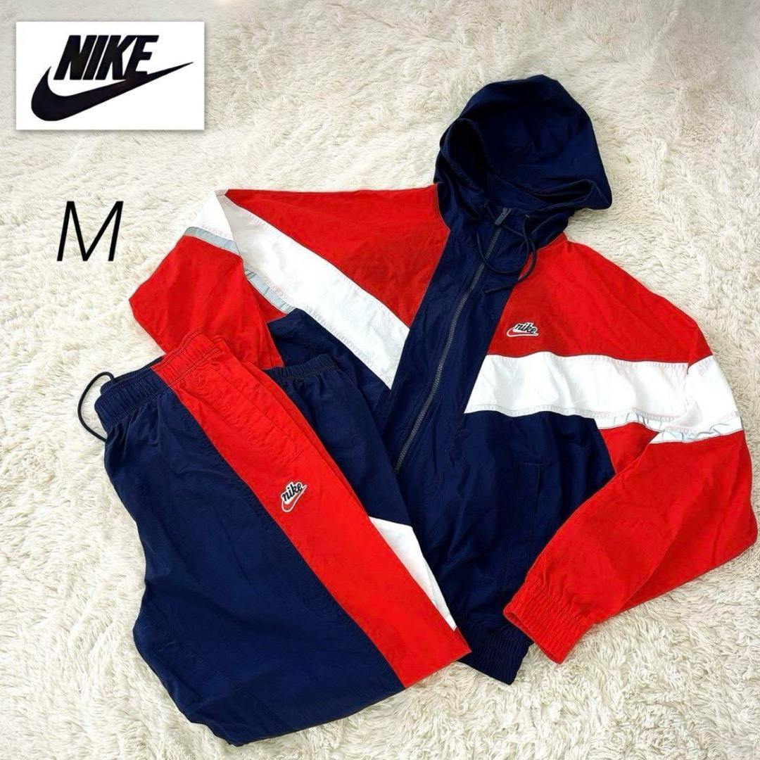 NIKE - NIKE ナイキ セットアップ ジャージ 上下セット ウーブン NIKE - NIKE ナイキ セットアップ ジャージ 上下セット ウーブン