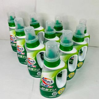 カオウ(花王)のアタック抗菌EX部屋干し本体　７２０ｇ×１０本／花王(洗剤/柔軟剤)