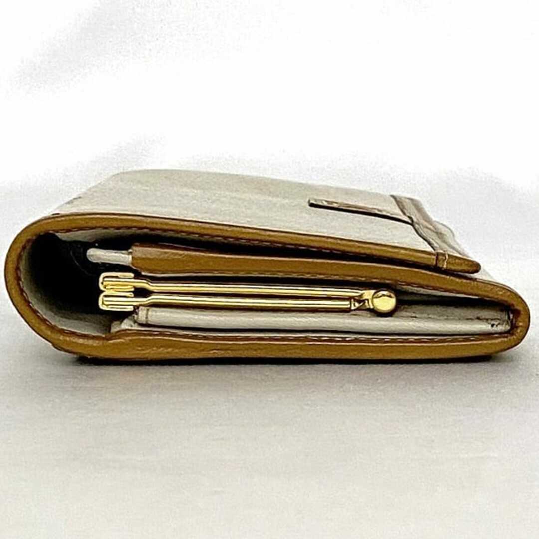 CELINE - セリーヌ 二つ折り 長財布 ホワイト ベージュ マカダム CELINE - セリーヌ 二つ折り 長財布 ホワイト ベージュ マカダム