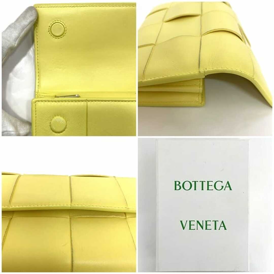 BOTTEGA VENETA - ボッテガヴェネタ 二つ折り 長財布 イエロー BOTTEGA VENETA - ボッテガヴェネタ 二つ折り 長財布 イエロー
