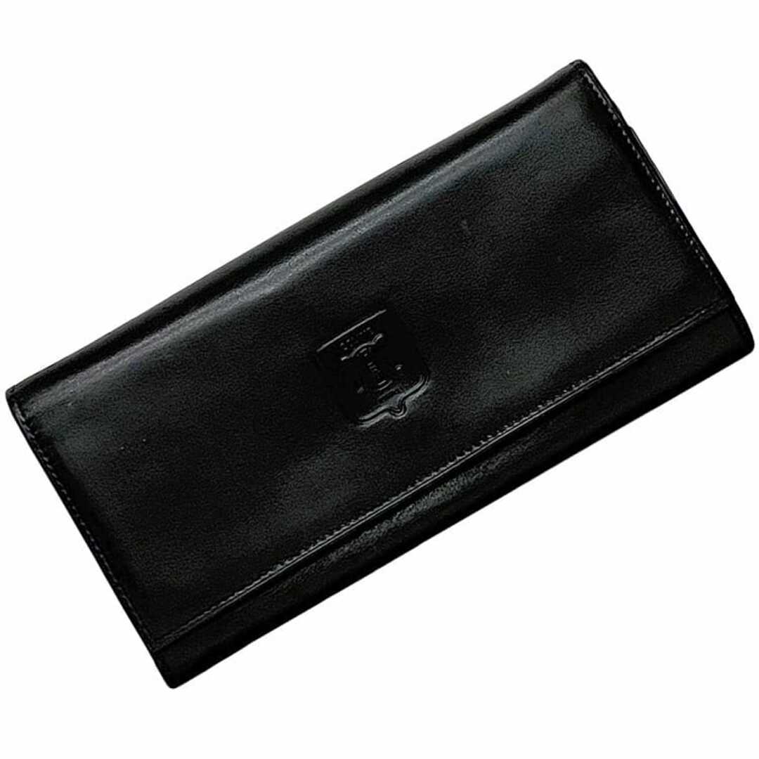CELINE - セリーヌ 二つ折り がま口 長財布 ブラック 美品 財布 CELINE - セリーヌ 二つ折り がま口 長財布 ブラック 美品 財布