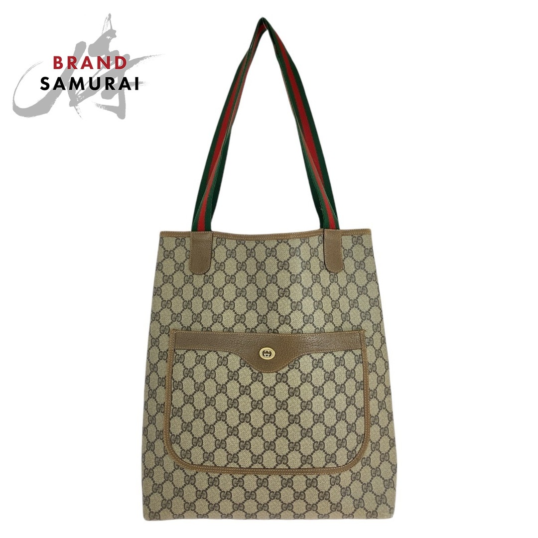 GUCCI グッチ シェリーライン オールドグッチ ベージュ ブラウン GUCCI グッチ シェリーライン オールドグッチ ベージュ ブラウン