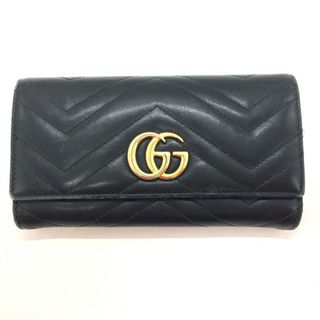 グッチ(GUCCI)の◎◎GUCCI グッチ  GG MARMONT2.0 長財布 443436 ブラック(財布)