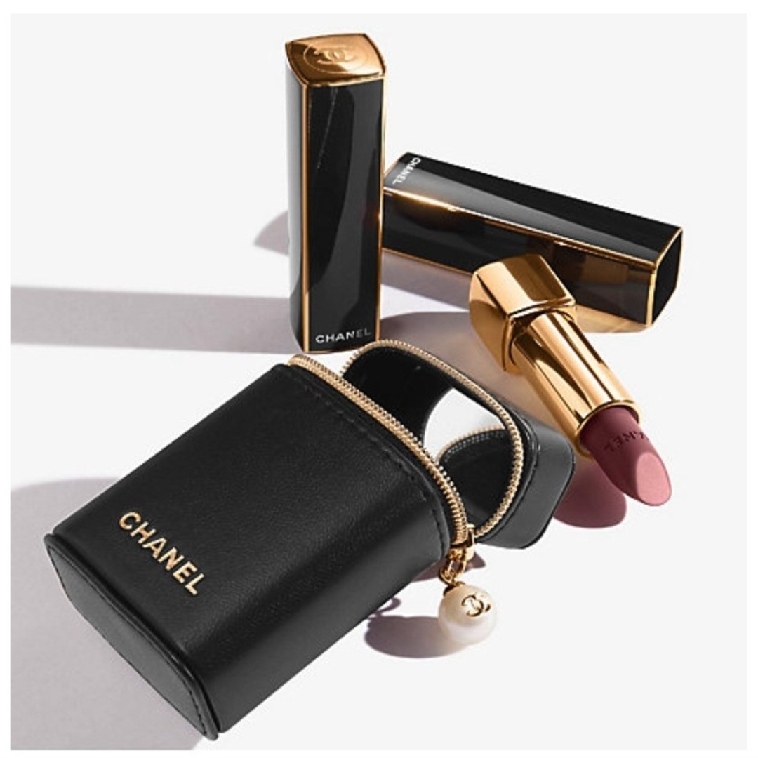 最大10%OFFクーポン シャネル 未使用 CHANEL ルージュ 口紅 数量限定 セット リップ&ポーチ 口紅