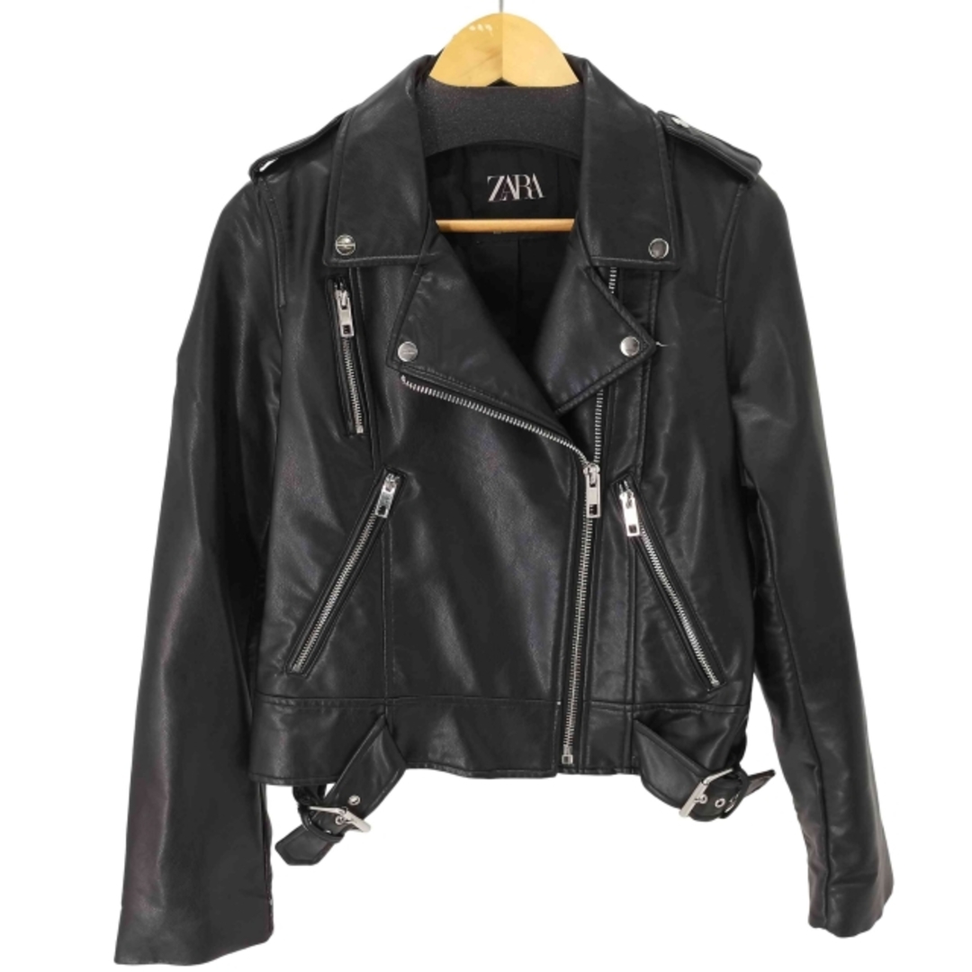 ZARA - ZARA(ザラ) フェイクレザーダブルライダースジャケット ZARA - ZARA(ザラ) フェイクレザーダブルライダースジャケット