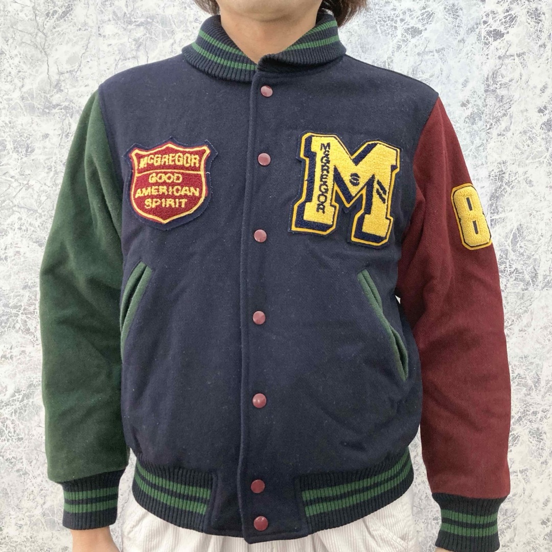 McGREGOR - IJ291 US古着マックレガーマルチカラー中綿 McGREGOR - IJ291 US古着マックレガーマルチカラー中綿