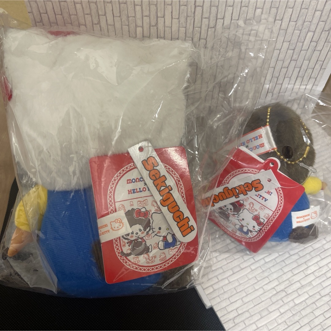 モンチッチ ハローキティ(Sサイズ) コラボ ぬいぐるみ モンチッチ ハローキティ(Sサイズ) コラボ ぬいぐるみ