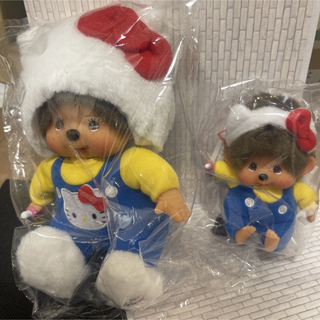モンチッチ ハローキティ(Sサイズ) コラボ ぬいぐるみ モンチッチ ハローキティ(Sサイズ) コラボ ぬいぐるみ