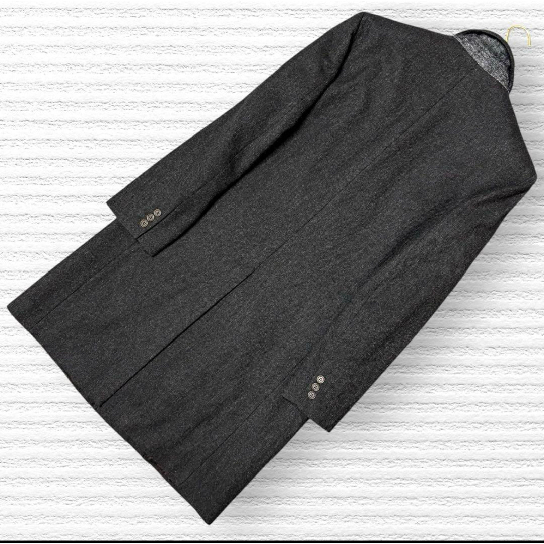 HELMUT LANG - 良品 HELMUT LANG チェスターコート シングル HELMUT LANG - 良品 HELMUT LANG チェスターコート シングル