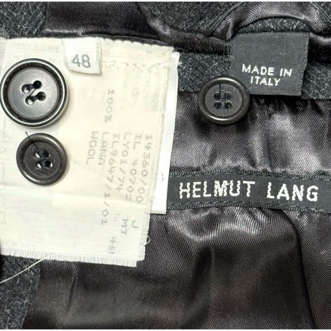 HELMUT LANG - 良品 HELMUT LANG チェスターコート シングル HELMUT LANG - 良品 HELMUT LANG チェスターコート シングル