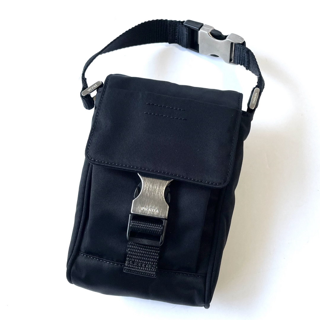 極美品〜美品】PRADA プラダ 2way ミニショルダーバッグ 極美品〜美品】PRADA プラダ 2way ミニショルダーバッグ