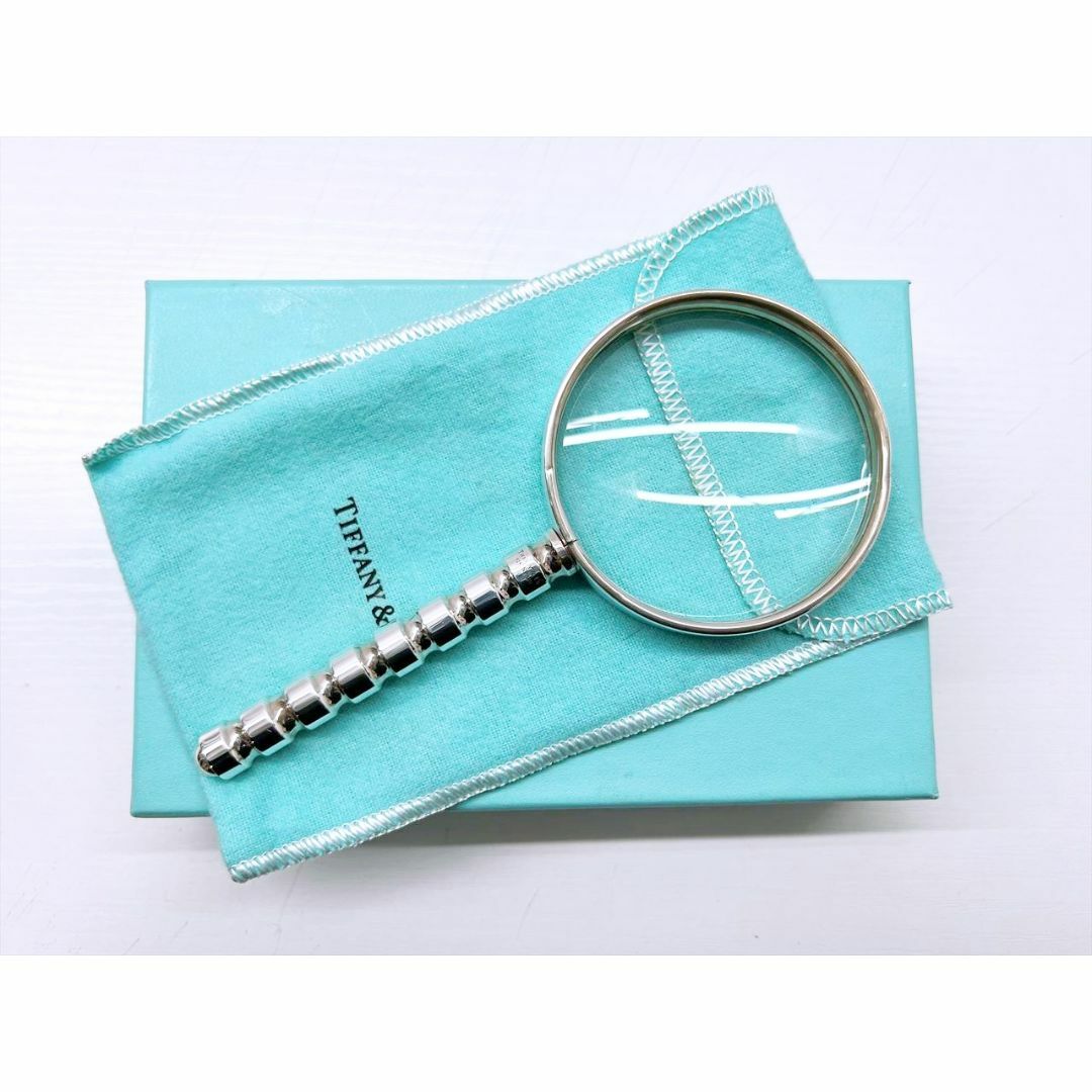 Tiffany & Co. - レア　美品　ティファニー　 925　ハンドルーペ　虫眼鏡　約158ｇ　大きめ