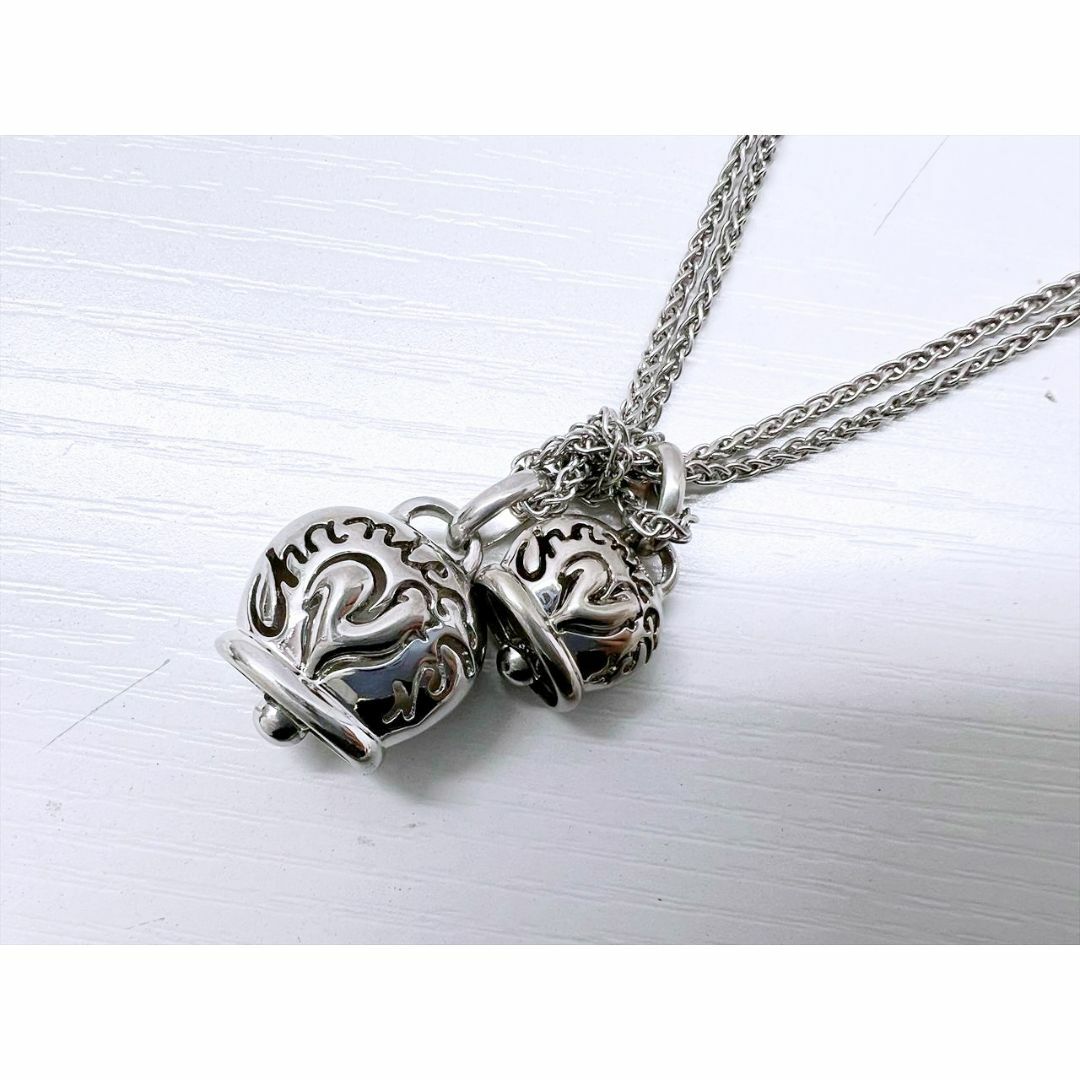 Chantecler シャンテクレール 幸運のベル 2連 ネックレス 925 Chantecler シャンテクレール 幸運のベル 2連 ネックレス 925