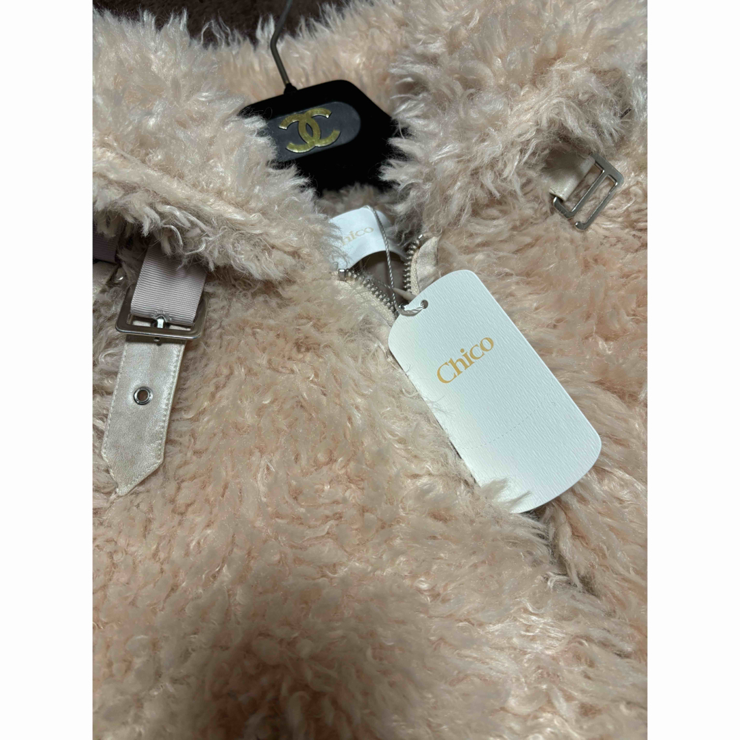 who's who Chico - 新品 Chico チコ プードルコート ベージュの who's who Chico - 新品 Chico チコ プードルコート ベージュの