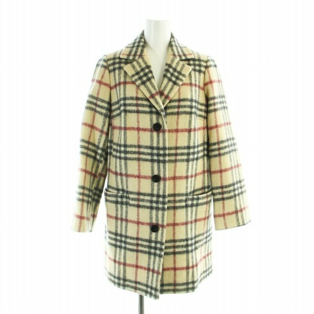 BURBERRY LONDON チェスターコート ノバチェック 長袖 シングル BURBERRY LONDON チェスターコート ノバチェック 長袖 シングル