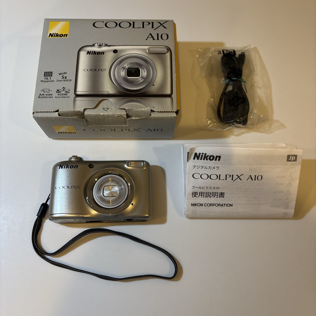 Nikon ニコン COOLPIX 弱から デジカメ A10 Nikon ニコン COOLPIX 弱から デジカメ A10