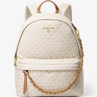 ☆新品未使用☆マイケルコース 激レア リュック 大容量 ベージュ ☆新品未使用☆マイケルコース 激レア リュック 大容量 ベージュ