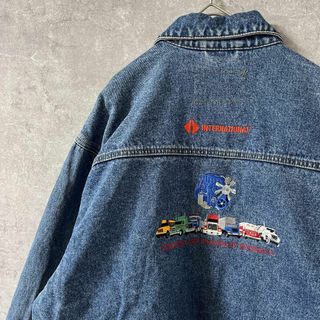 VINTAGE - 希少 一点物 デニムジャケット デニムコート 刺繍 VINTAGE - 希少 一点物 デニムジャケット デニムコート 刺繍