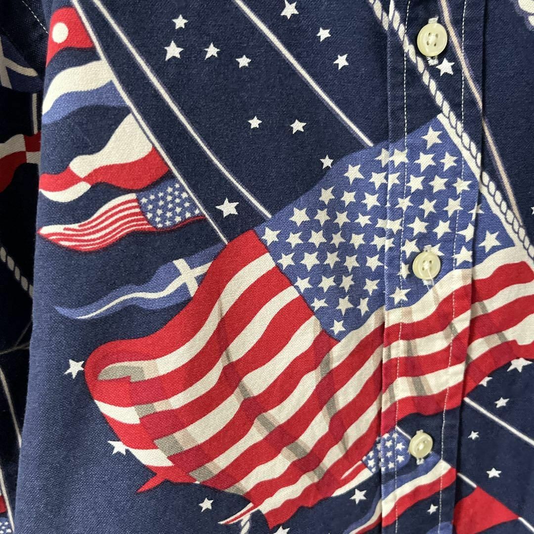 Ralph Lauren - RALPH LAUREN アメリカ国旗柄シャツ 長袖 Ralph Lauren - RALPH LAUREN アメリカ国旗柄シャツ 長袖