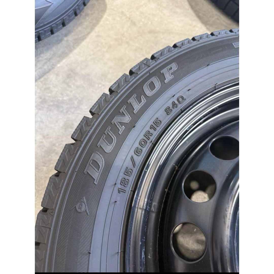 M037⭐︎185/60R15 DUNLOP スタッドレス スチールセット M037⭐︎185/60R15 DUNLOP スタッドレス スチールセット