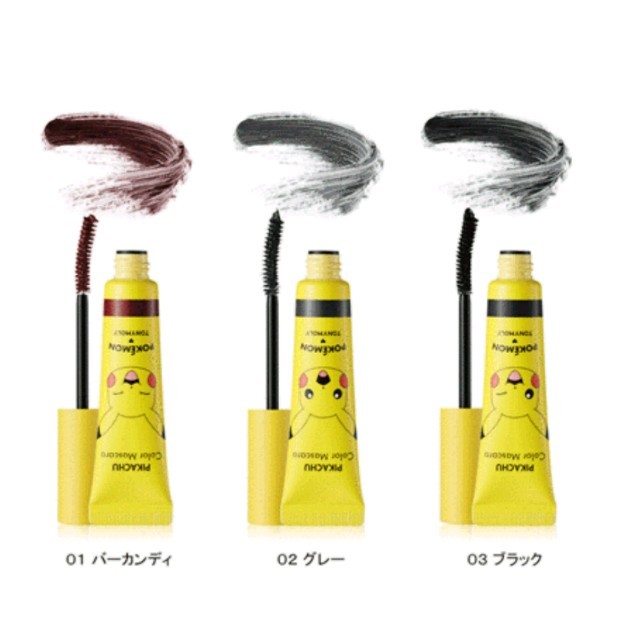 TONY MOLY(トニーモリー)のトニーモリー、ポケモンシリーズ、ピカチュウマスカラブラック コスメ/美容のベースメイク/化粧品(マスカラ)の商品写真