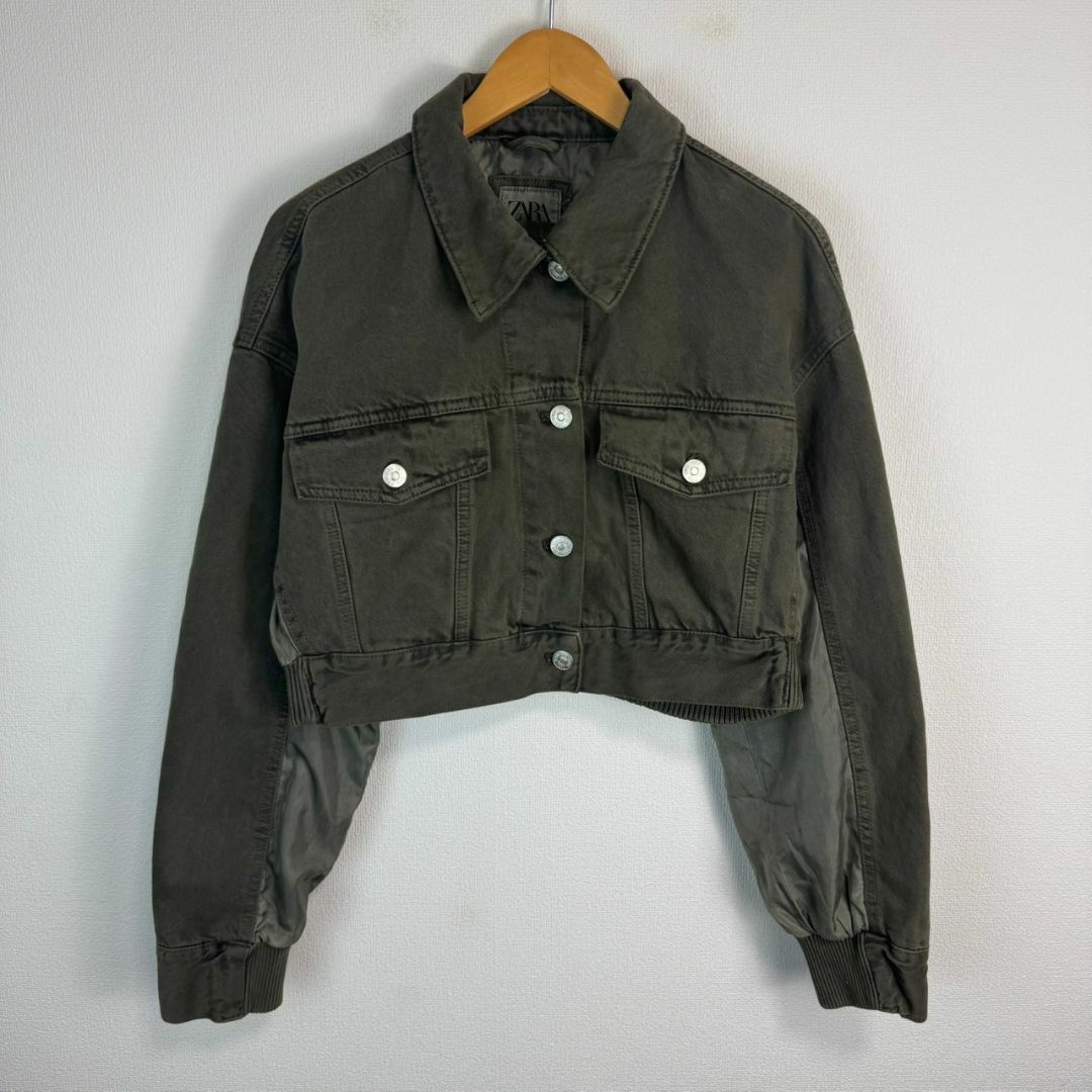 ZARA - ZARA ザラ デニムジャケット オーバーサイズ レディース ZARA - ZARA ザラ デニムジャケット オーバーサイズ レディース