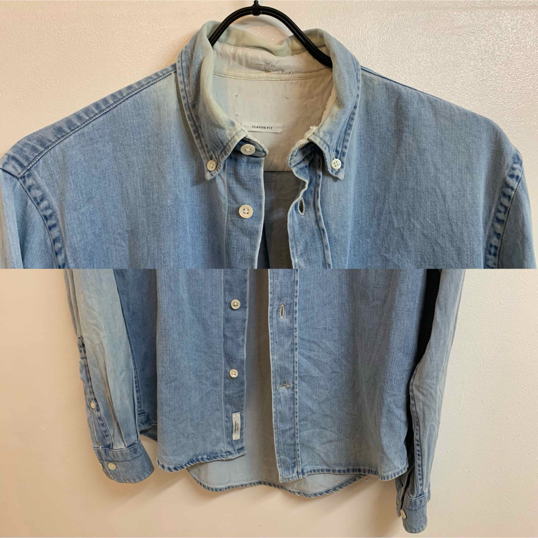Acne Studios - Acne Studios ISHERWOOD DEN ボタンダウン Acne Studios - Acne Studios ISHERWOOD DEN ボタンダウン