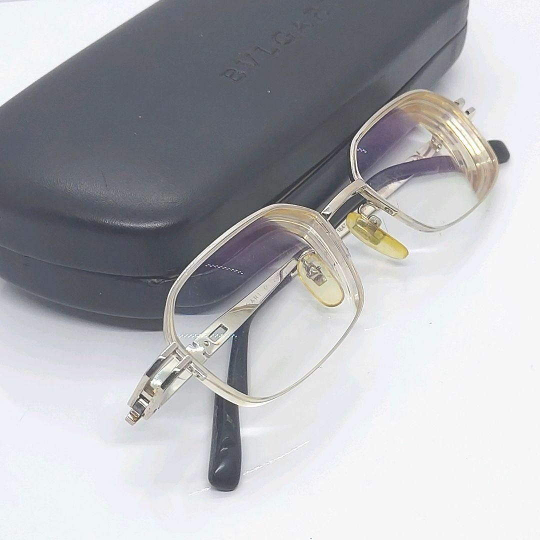 BVLGARI - ブルガリ メガネ 度入り メガネフレーム 50□17-140 BVLGARI - ブルガリ メガネ 度入り メガネフレーム 50□17-140