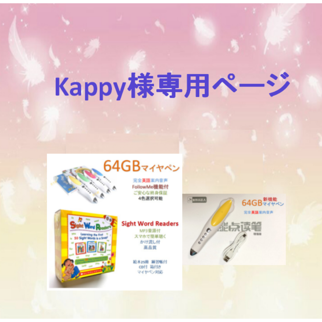 ご専用Sight Word Readers 絵本25冊&64GBマイヤペン等 ご専用Sight Word Readers 絵本25冊&64GBマイヤペン等
