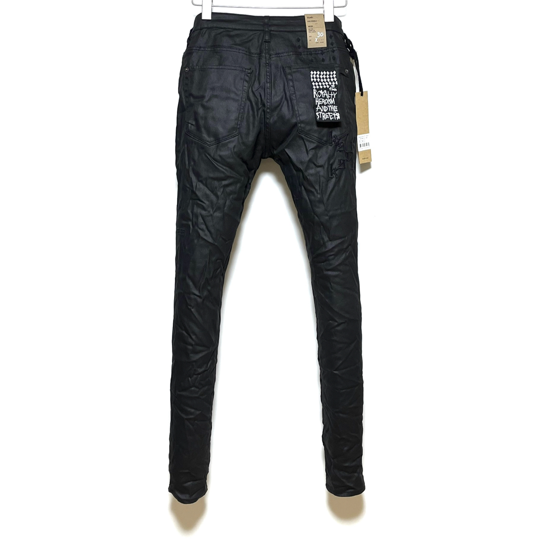 ksubi - ksubi ワックスコーティングスキニーデニム 30 purple ksubi - ksubi ワックスコーティングスキニーデニム 30 purple