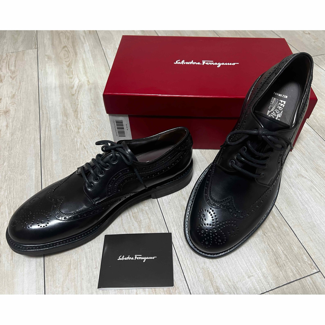 FERRAGAMO - 新品未使用フェラガモ レースアップトラメッザ FERRAGAMO - 新品未使用フェラガモ レースアップトラメッザ