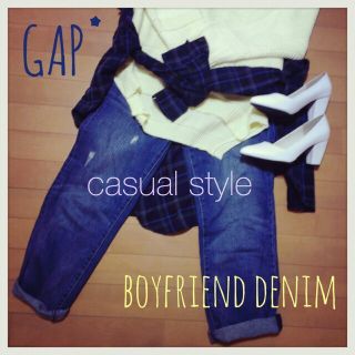 ギャップ(GAP)のboyfriend denim♡(デニム/ジーンズ)