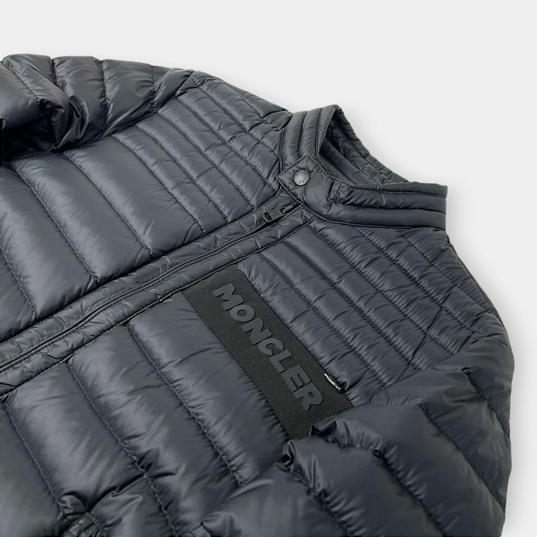 美品 MONCLER モンクレール シングルライダース ダウン 美品 MONCLER モンクレール シングルライダース ダウン