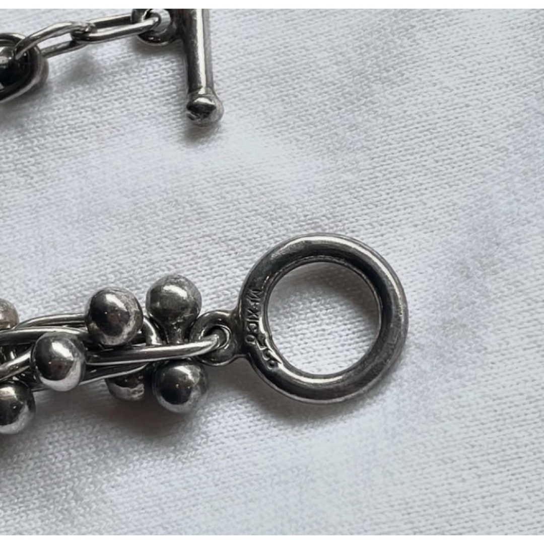 希少 vintage mexican jewelry DNA silver925 ブレスレット 希少 vintage mexican jewelry DNA silver925 ブレスレット