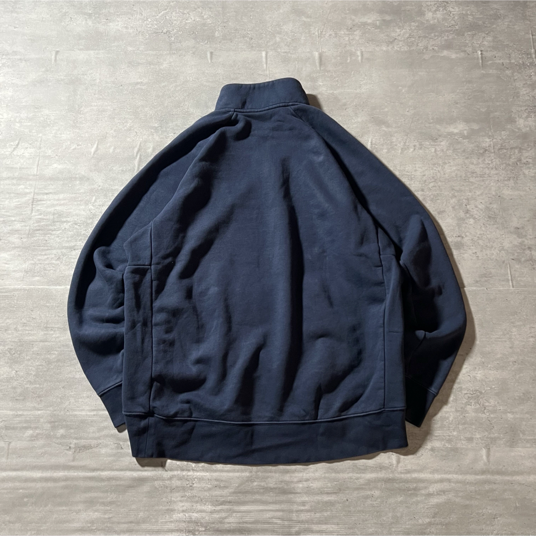 カレッジロゴ、ハーフジップ】NIKEスウェット刺繍ロゴ古着 カレッジロゴ、ハーフジップ】NIKEスウェット刺繍ロゴ古着