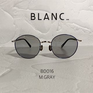 BLANC - 【稀少美品】 BLANC.B0016 M.GRAY ケース付きの通販|ラクマ BLANC - 【稀少美品】 BLANC.B0016 M.GRAY ケース付きの通販|ラクマ