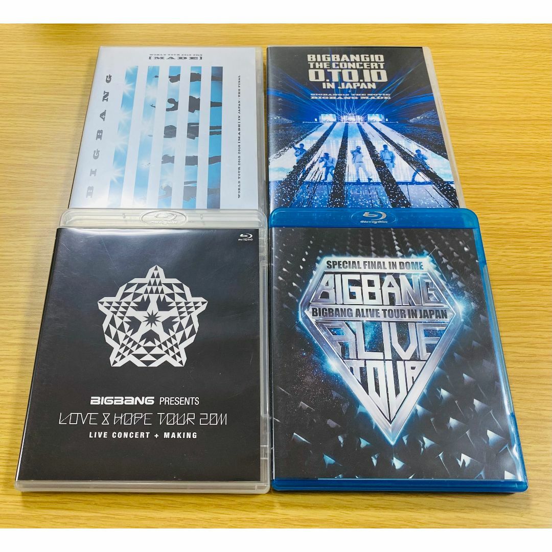 BIGBANG 日本版 ライブ Blu-ray 4枚セット