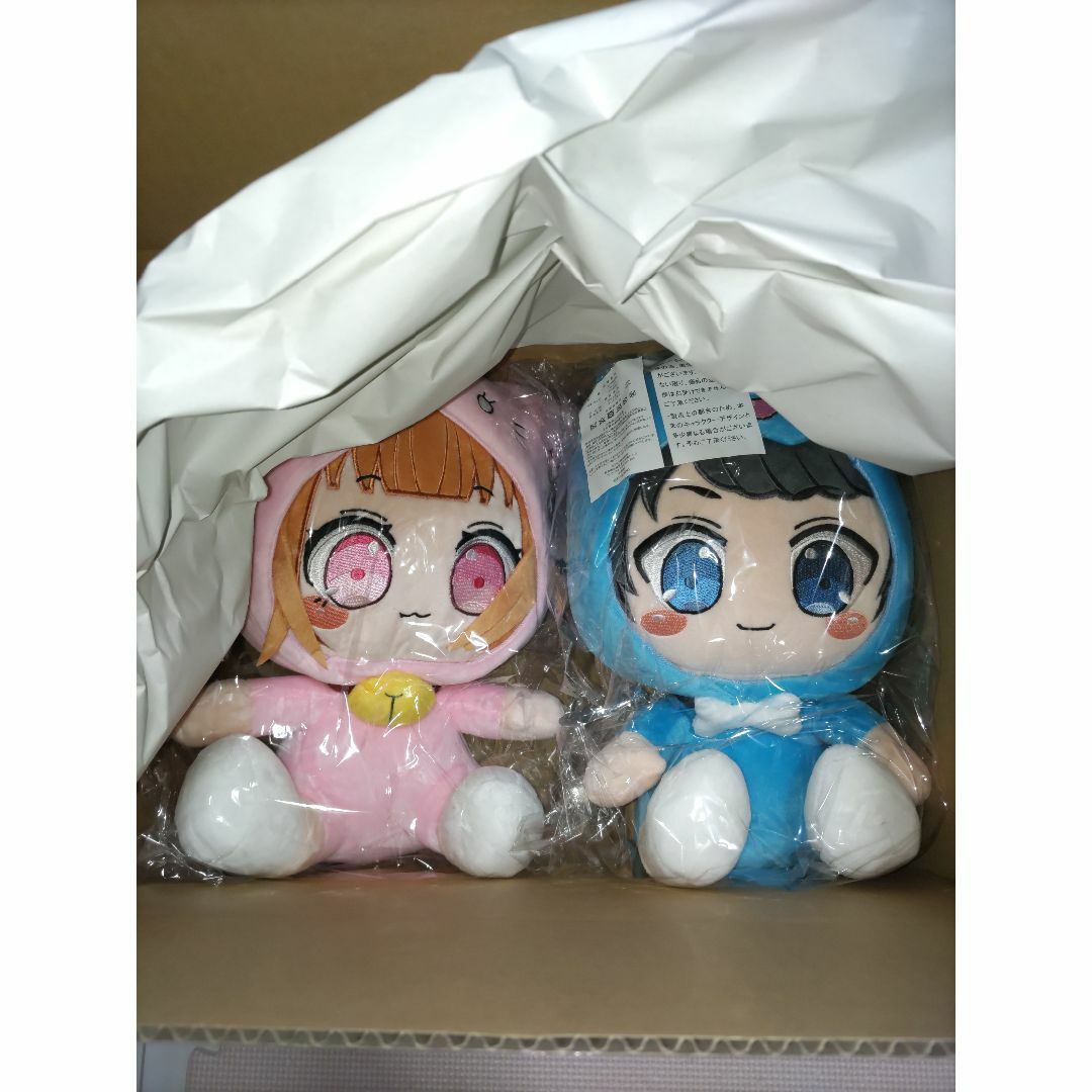 ちろぴの BIGおすわりぬいぐるみ2点セット(ちろる)(ぴの) ちろぴの BIGおすわりぬいぐるみ2点セット(ちろる)(ぴの)