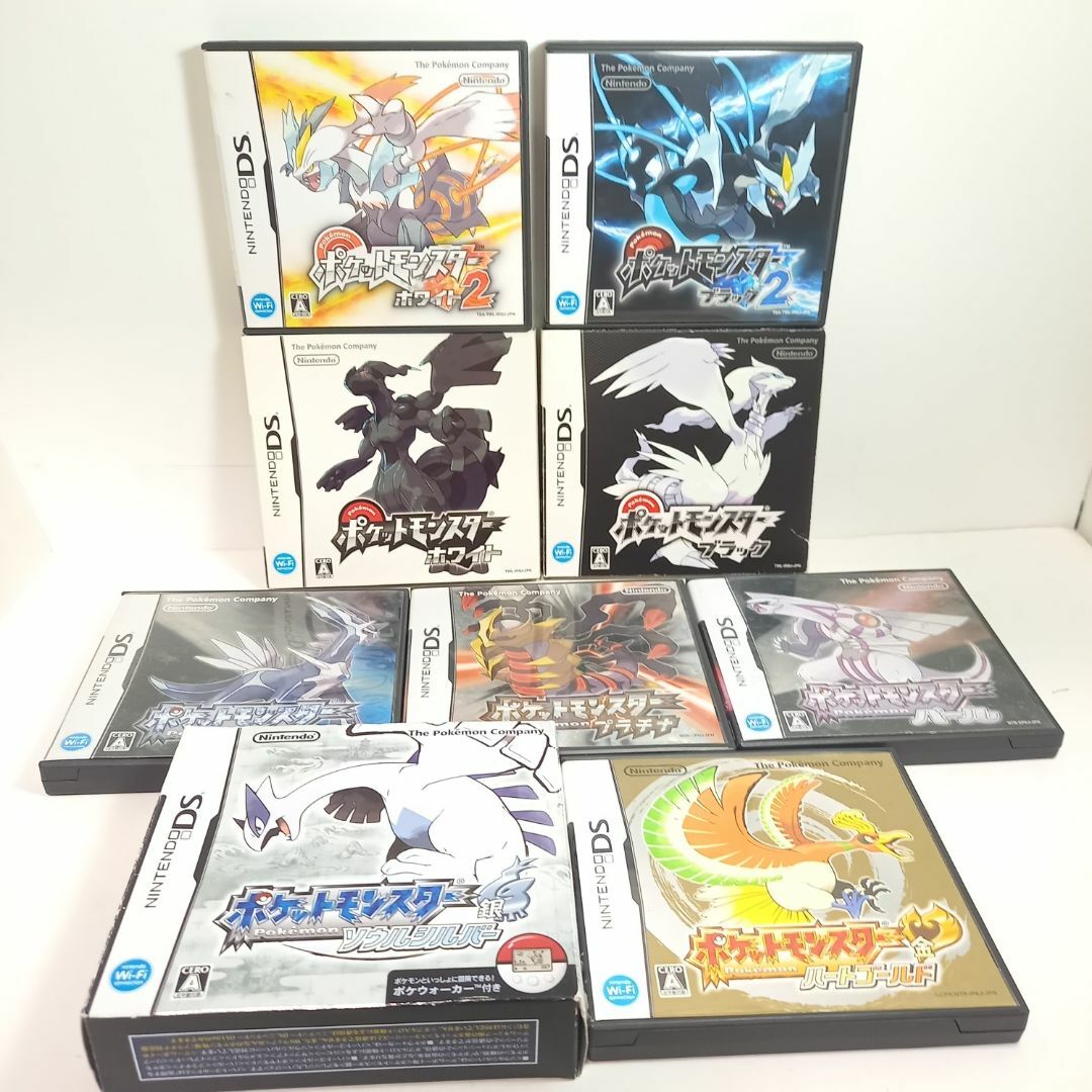 動作品】任天堂 DS ソフト ポケットモンスター 9本セット ポケ 動作品】任天堂 DS ソフト ポケットモンスター 9本セット ポケ